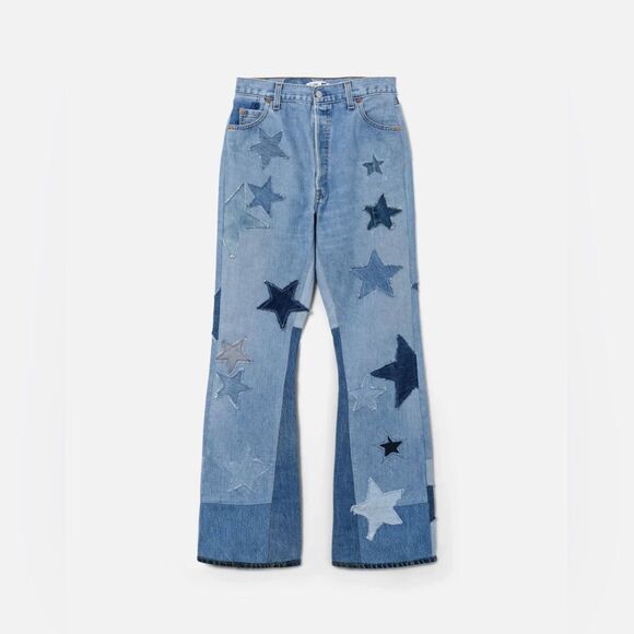 NWT $795 RE/DONE LEVI'S STAR RIDING JEAN - Picture 5 of 12